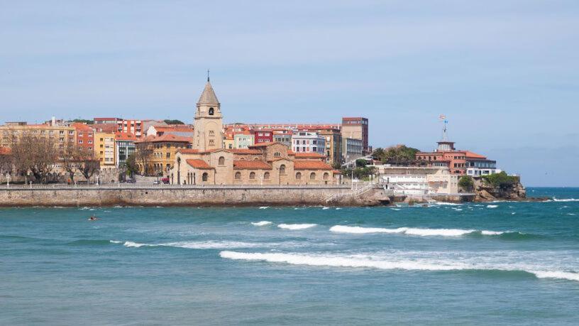 Las Palmeras Hotel Gijón Kültér fotó